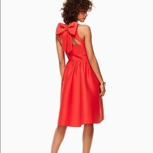 Kate Spade Bow Back Fit and Flare Dress